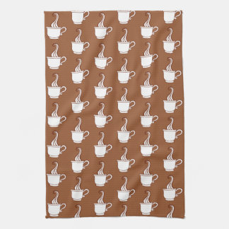 Linge De Cuisine Retro Coffee Cups Kitchen Towel