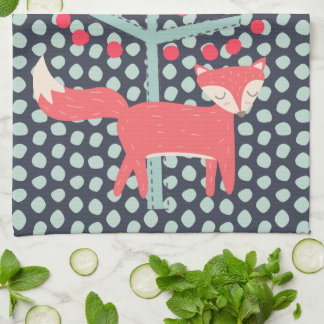 Linge De Cuisine Retro Fox