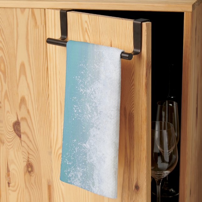 Linge De Cuisine Rêve de plage de l'océan Caraïbes 6 (Pliage en tiers)