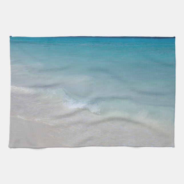 Linge De Cuisine Rêve de plage de l'océan Caraïbes 8 (Horizontal)