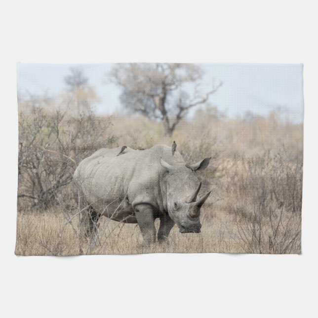 Linge De Cuisine Rhino blanc (Horizontal)