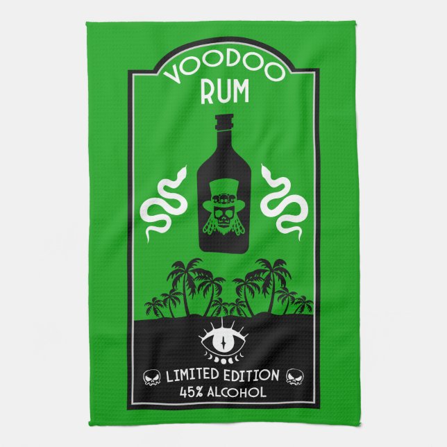 Linge De Cuisine rhum vaudou des Caraïbes (Vertical)