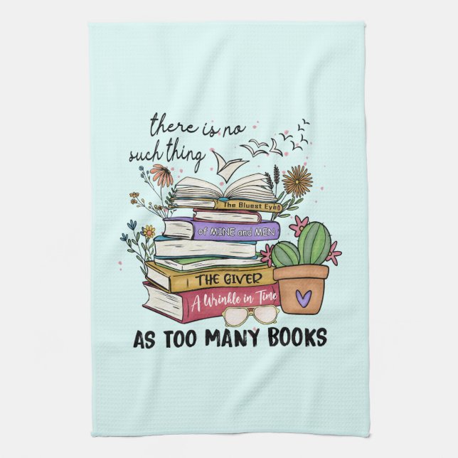 Linge De Cuisine Rien De Trop De Livres (Vertical)