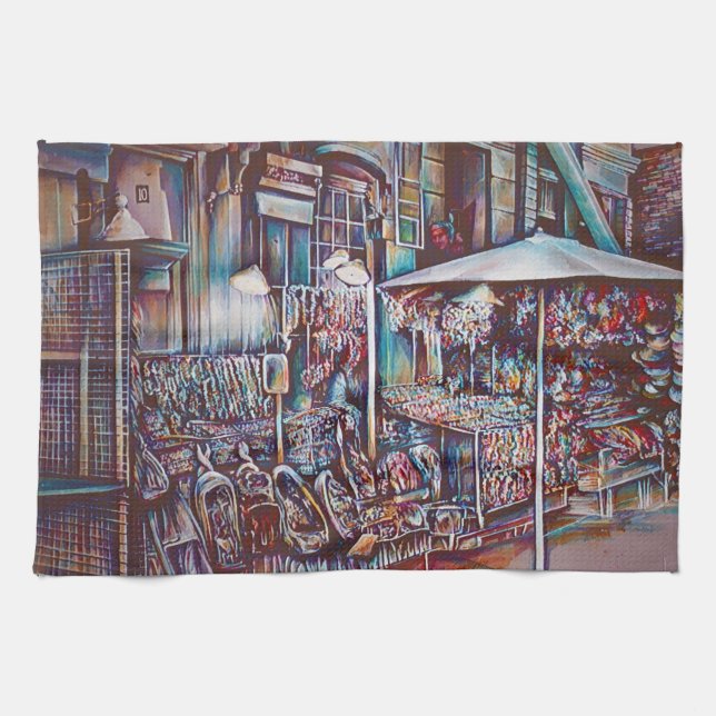 Linge De Cuisine Rings de la 8e rue (Horizontal)