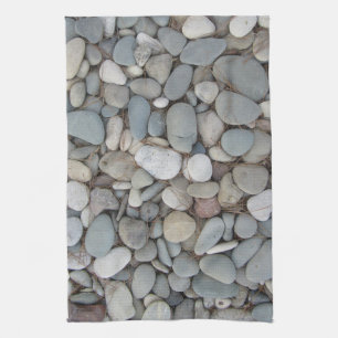 Linge De Cuisine River Stones Automne Motifs