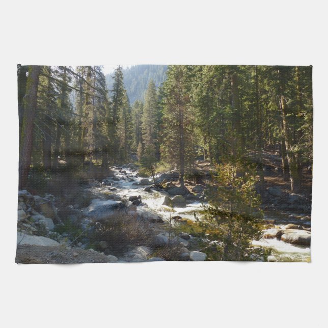 Linge De Cuisine Rivière Kaweah dans le parc national de Sequoia (Horizontal)
