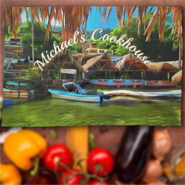 Linge De Cuisine Rivière Mismaloya 0331 (Créateur téléchargé)