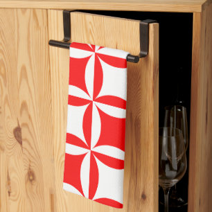 Linge De Cuisine Roboter Peter pour payer Paul Motif rouge
