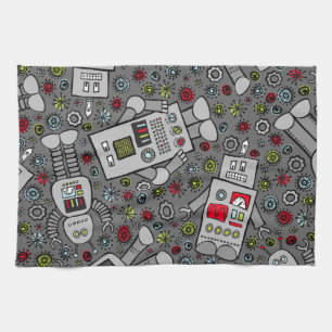 Linge De Cuisine Robots rétro