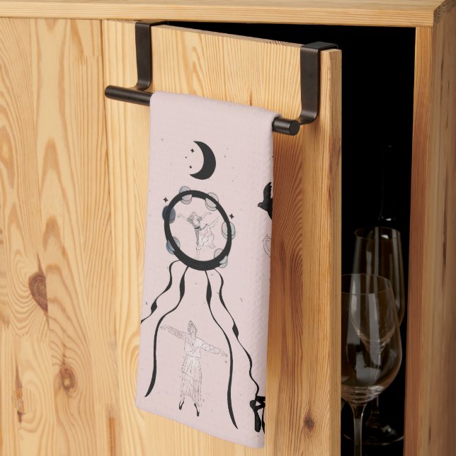 Linge De Cuisine Rock et Roll Ballerina II (Pliage en tiers)