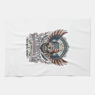 Linge De Cuisine Rocker du bandana patriotique Gloire ancienne Méta