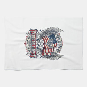 Linge De Cuisine Rocker du bandana patriotique Méta musique Old Glo