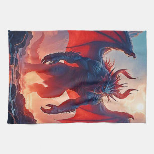 Linge De Cuisine Roi Démon : Art de l'Ombre Éternelle du Dragon