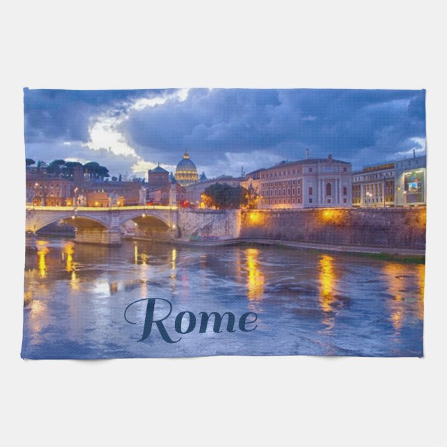 Linge De Cuisine Rome Italie (Horizontal)