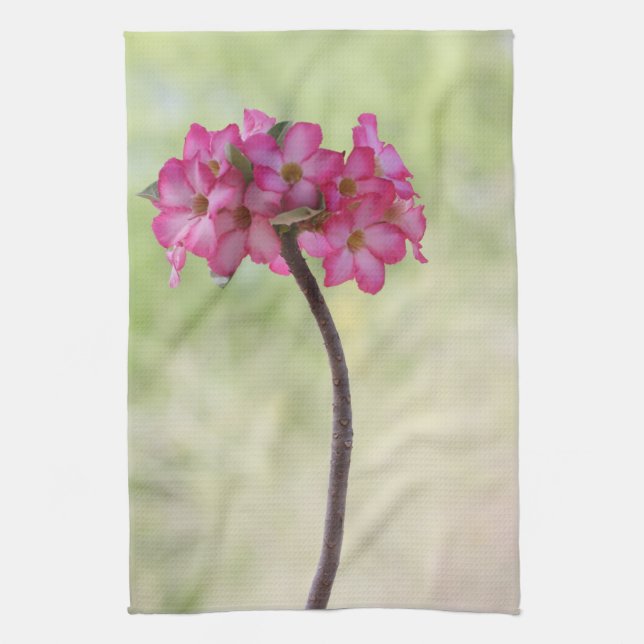 Linge De Cuisine Rose du désert en rose (Vertical)