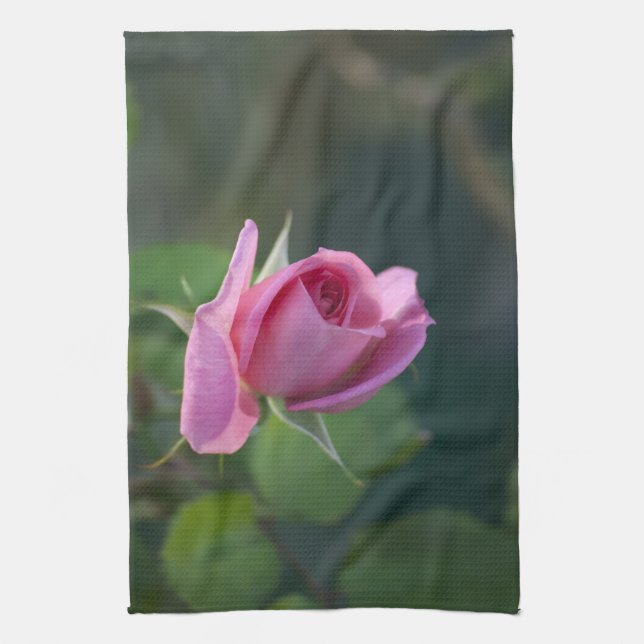 Linge De Cuisine Rose rose (Vertical)