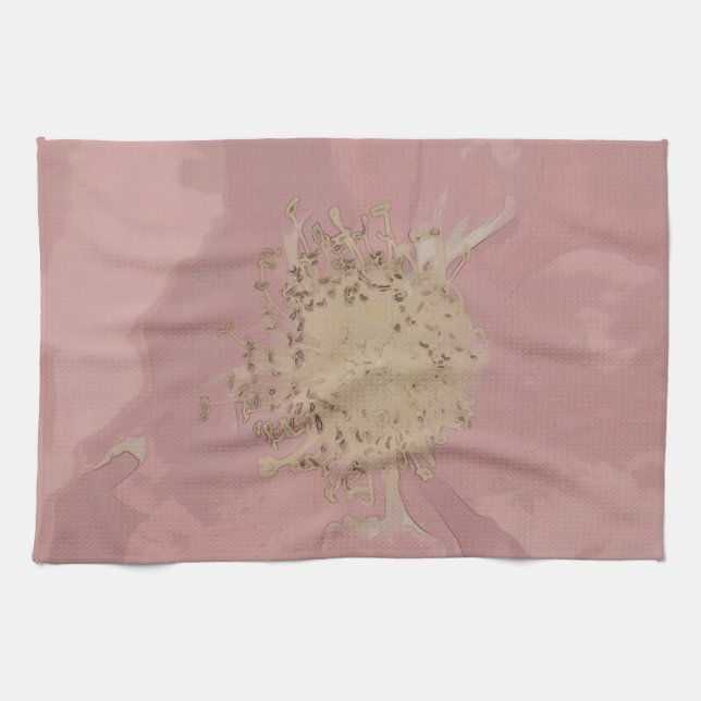 Linge De Cuisine Roses de buisson DullPastel (Horizontal)