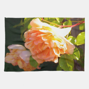 Linge De Cuisine Roses de pays pêche