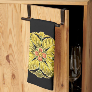 Linge De Cuisine Rosette architecturale antique n° 3