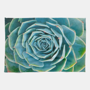 Linge De Cuisine Rosette d'Echeveria, Jardin Secret de Marrakech