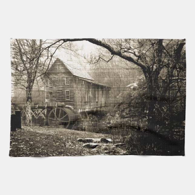 Linge De Cuisine Roue vintage (Horizontal)