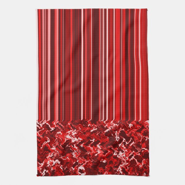 Linge De Cuisine Rouge (Vertical)