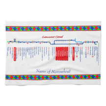 Rouge BRITANNIQUE d'itinéraire de voies navigables