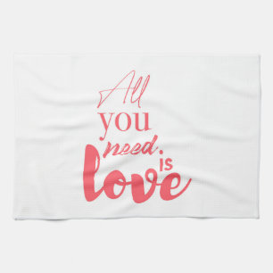 Linge De Cuisine Rouge, design graphique urbain "Tout ce dont vous