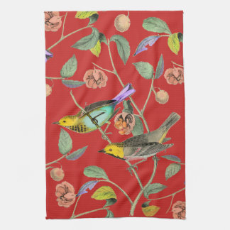 Linge De Cuisine Rouge vintage