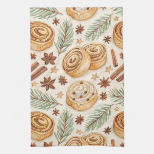 Linge De Cuisine Roulés à la cannelle et épices - Pâtisserie des Fê