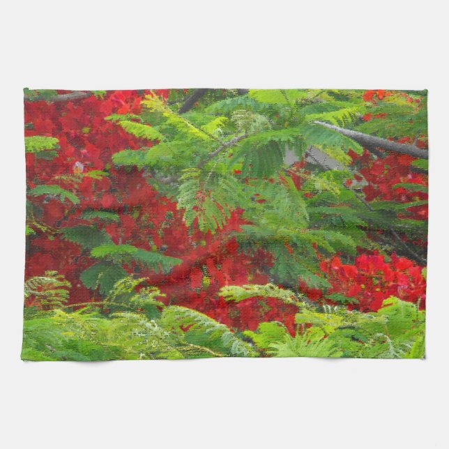 Linge De Cuisine Royal Poinciana (Horizontal)