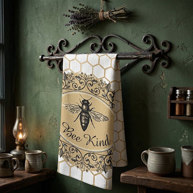 Linge De Cuisine Ruche de miel gentille (Créateur téléchargé)