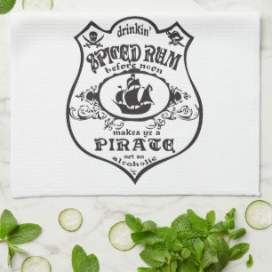Linge De Cuisine Rum épicé Pirate Boisson Thunder_Cove