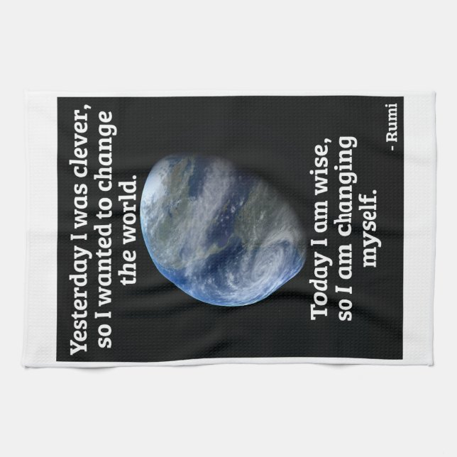 Linge De Cuisine Rumi - Me changer (Horizontal)