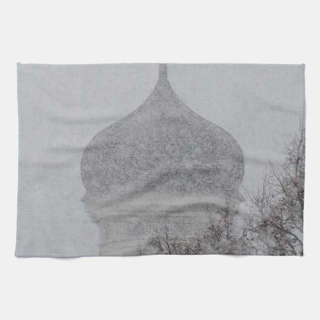 Linge De Cuisine Russe Blizzard (Horizontal)