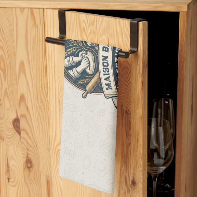 Linge De Cuisine Rustic Bakery Store Pastry Dessert Sweet Cake Shop (Pliage en tiers)