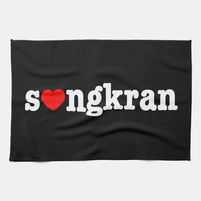 Linge De Cuisine s (gkran ~ Heart Love) Songkran (Horizontal)