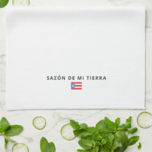 Linge De Cuisine Sabor de Mi Tierra Porto Rico Minimal