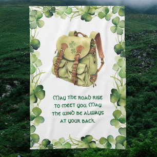 Linge De Cuisine Sac à dos Que la route s'élève Saint Patrick irlan