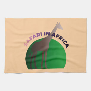 Linge De Cuisine Safari en Afrique