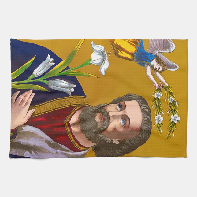 Linge De Cuisine Saint Joseph San Jose (Horizontal)