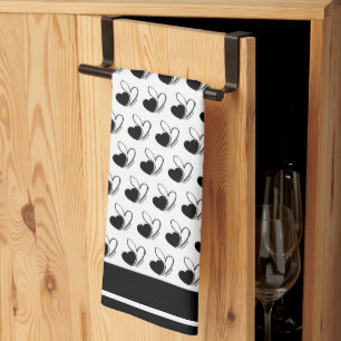 Linge De Cuisine Saint-Valentin Coeurs Tordus