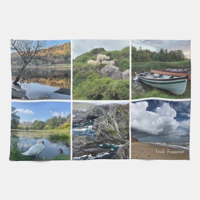 Linge De Cuisine Saisons irlandaises (Horizontal)