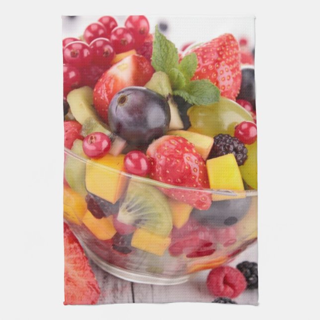 Linge De Cuisine Salade de fruit frais (Vertical)