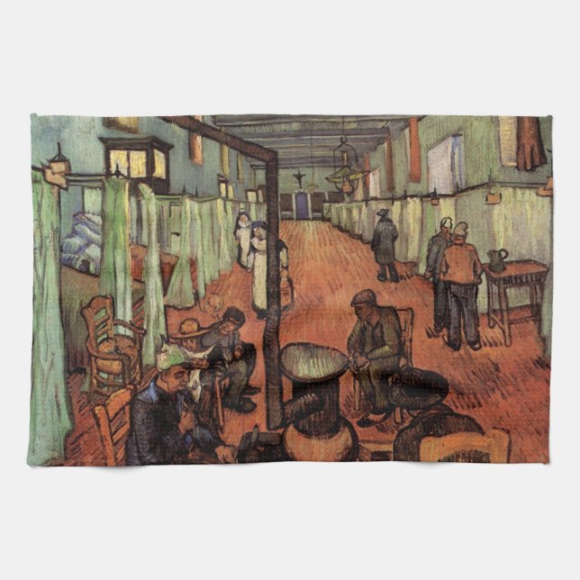 Linge De Cuisine Salle dans l'hôpital d'Arles par Vincent van Gogh (Horizontal)
