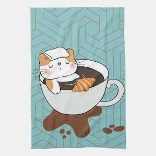 Linge De Cuisine Salon de chat café