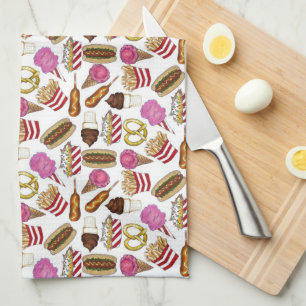 Linge De Cuisine Salon d'Etat Carnaval Nachos Cotton Candy