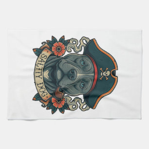 Linge De Cuisine Salty Dog Pitbull