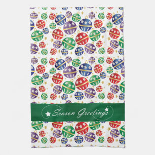 Linge De Cuisine Salutations de saison Jingle Bells