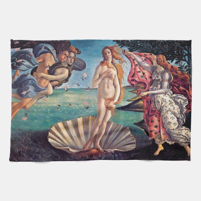 Linge De Cuisine Sandro Botticelli - Naissance de Vénus - Beaux-Art (Horizontal)